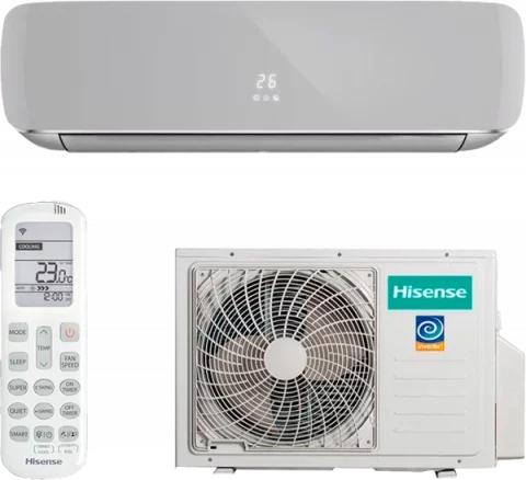 Кондиционер Hisense SILVER CRYSTAL SUPER DC Inverter AS-10UW4RVETG01(S)