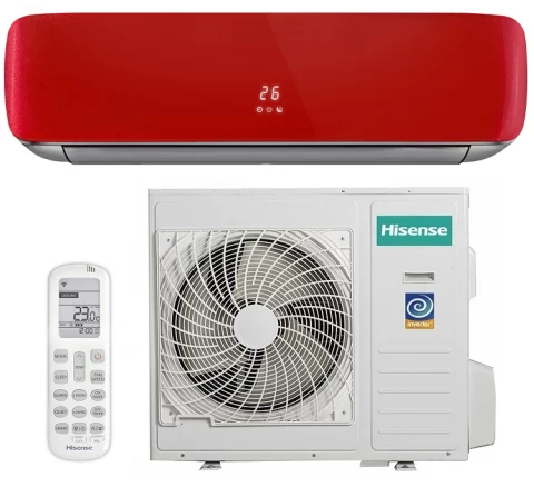 Кондиционер Hisense RED CRYSTAL SUPER DC Inverter AS-10UW4RVETG00(R)